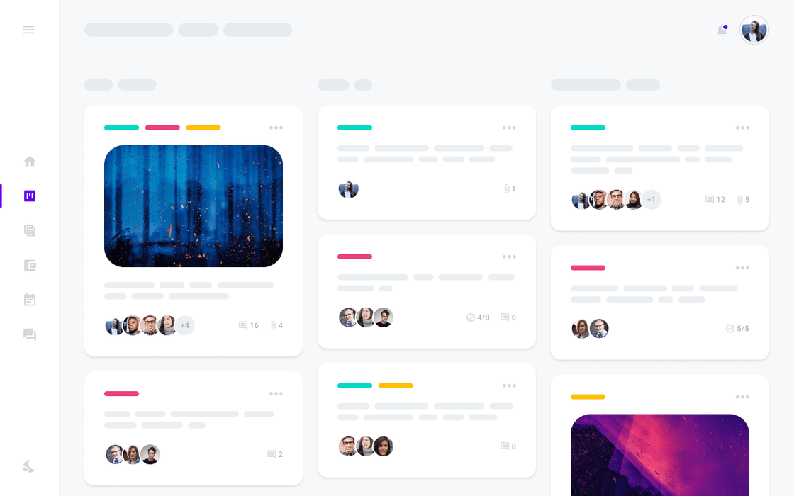 Control Panel Dashboard